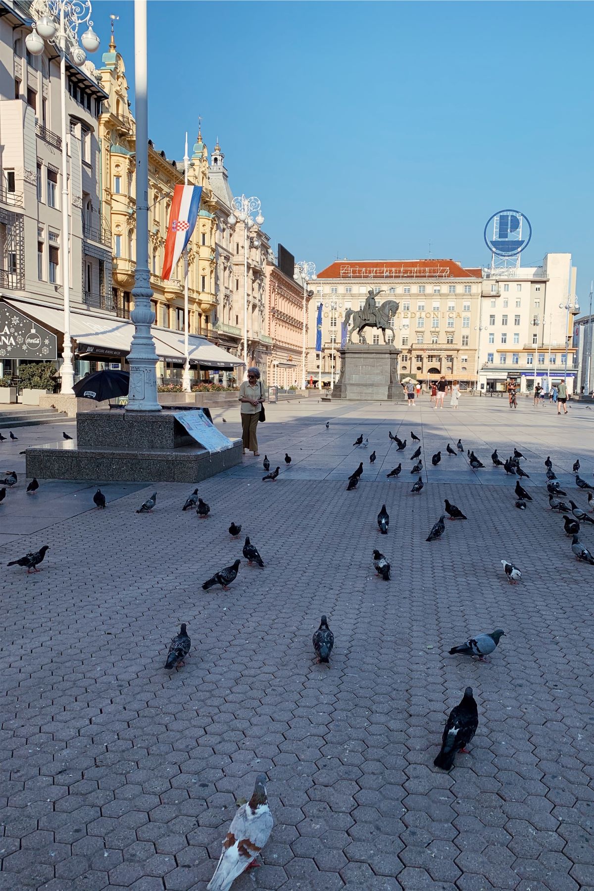 Zegreb, Croatia Town Square