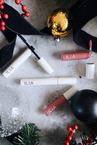 Ilia Mascara and Ilia Balmy Gloss Tinted Lip Oil