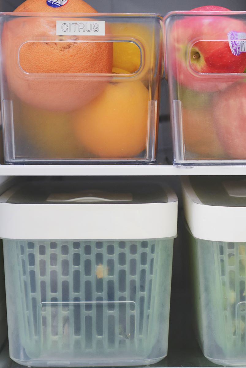 Label Your Fridge Storage Containers
