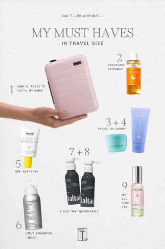 Travel Size Must Haves