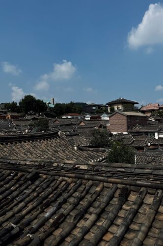Hanok Village Roof