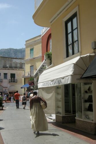 Amedeo Canfora Shop in Capri