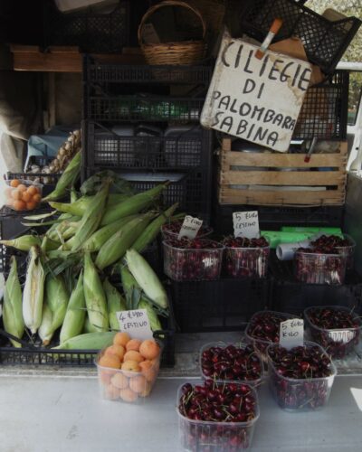 Fruit Stand along Appian Way