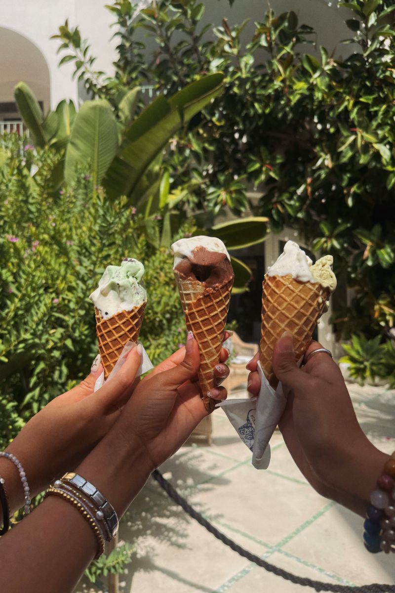 Gelato from Gelateria Buonocore Capri