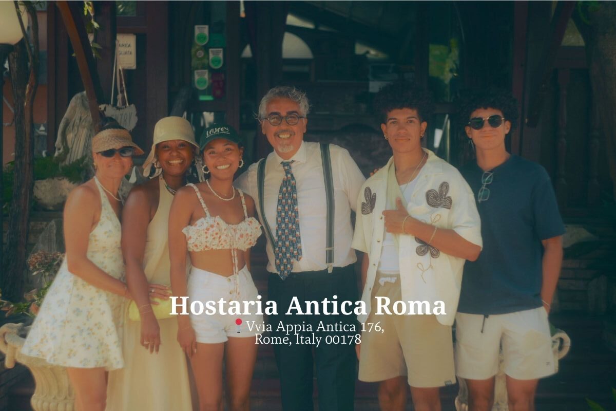 Hostaria Antica Roma Appian Way in Rome