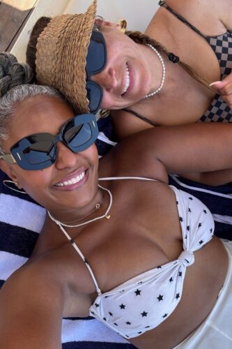 Lounging at Giardino Eden Beach Club