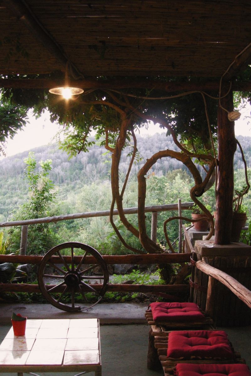 Outdoor Terrace Trattoria Il Focolare Ischia