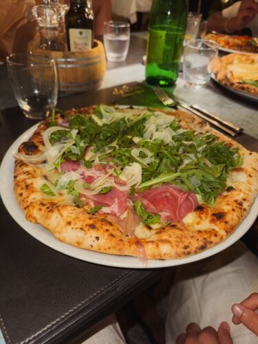 Pizza at Ristorante Pizzeria La Corte