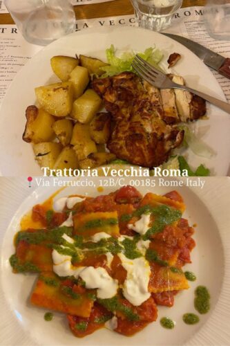 Trattoria Vechia in Rome Review